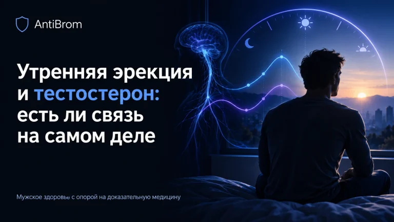 Мужчина на рассвете с циркадным ритмом и гормональными волнами