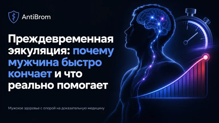 Мужской силуэт со шкалой возбуждения и секундомером