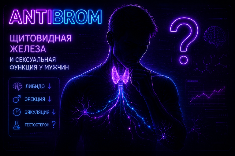 Щитовидная железа и сексуальная функция у мужчин — либидо, эрекция и эякуляция