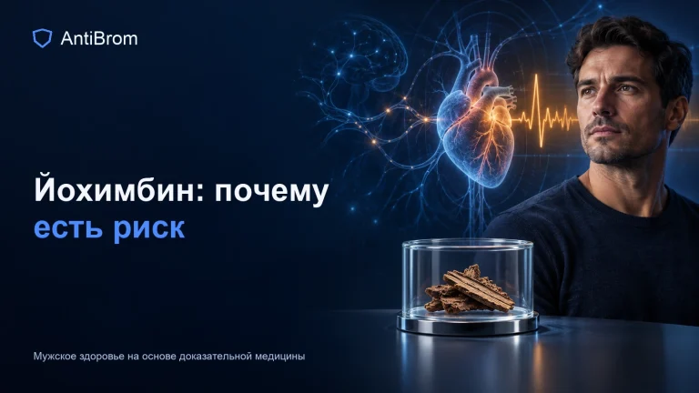 Мужчина рядом с образцом коры, нервной и сердечной волной перевозбуждения