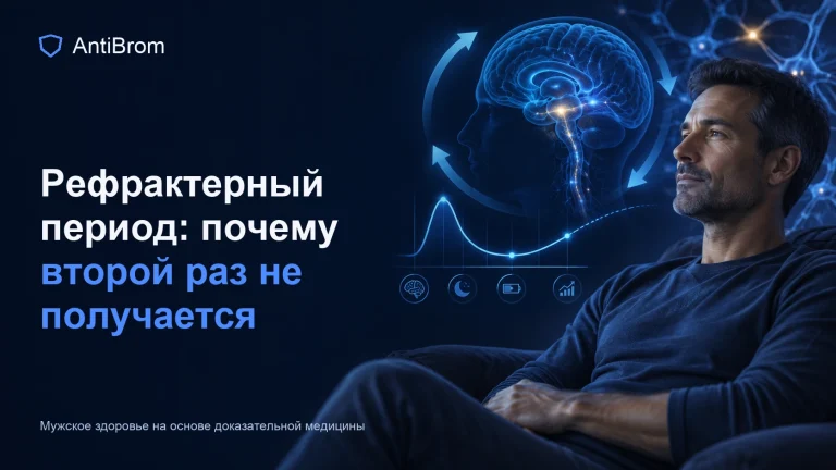 Мужчина с нервным циклом, в котором сигнал поднимается, снижается и постепенно восстанавливается