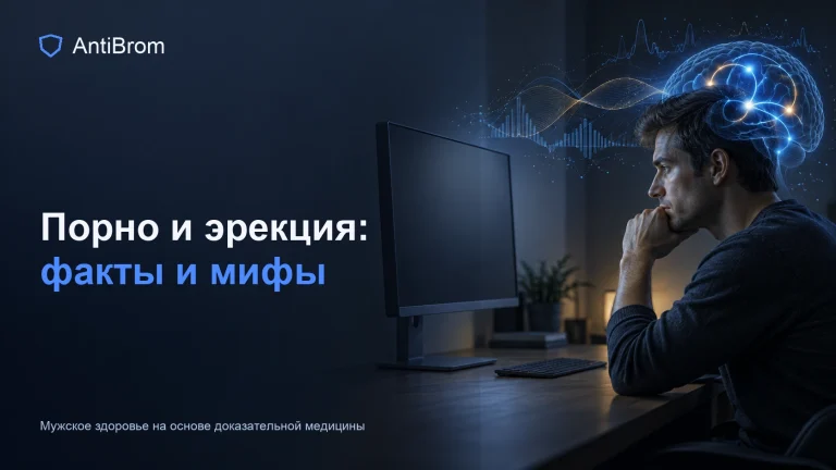 Мужчина перед пустым экраном с нейронными сигналами внимания и неопределёнными графиками